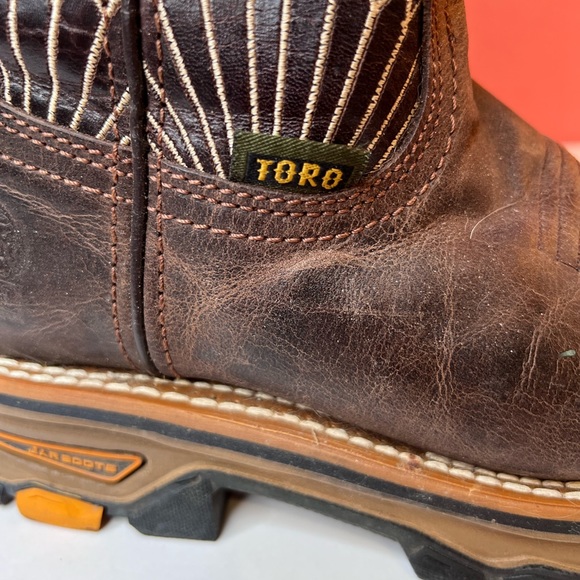 Toro Leather Work Boots Size 6 main image 11